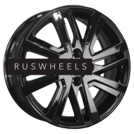 Диски Khomen Wheels 6x16/4x100 ET37 D60,1 KHW1609 (Stepway) Black