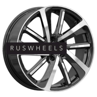 Диски КИК 7x18/5x114,3 ET40 D66,1 КС1111 Алмаз черный