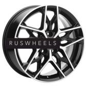 Диски Khomen Wheels 7x17/5x110 ET40 D67,1 KHW1709 (Evolute i-Joy) Black-FP