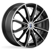 Диски КиК 6,0\R15 4*100 ET46 d54.1 Алмаз черный SK Диски КиК 6,0\R15 4*100 ET46 d54.1 Алмаз черный SK