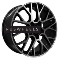 Диски Khomen Wheels 7x18/5x110 ET35 D67,1 KHW1818 (Evolute i-SPACE / i-JOY) Black-FP Диски Khomen Wheels 7x18/5x110 ET35 D67,1 KHW1818 (Evolute i-SPACE / i-JOY) Black-FP