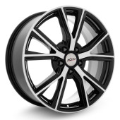 Диски Xtrike 7.5\R18 5*114.3 ET45 d67.1 BK/FP Диски Xtrike 7.5\R18 5*114.3 ET45 d67.1 BK/FP