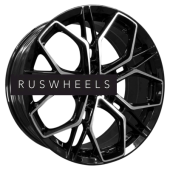 Диски INCH 8x18/5x112 ET40 D66,6 FA8534 Gloss Black Machined Face (ZJH)