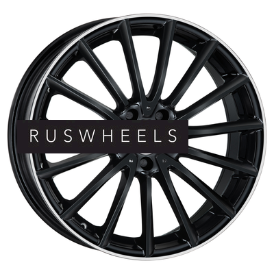 Грузовые диски MAK 8x19/5x112 ET48 D66,6 Komet Gloss Black Mirror Ring