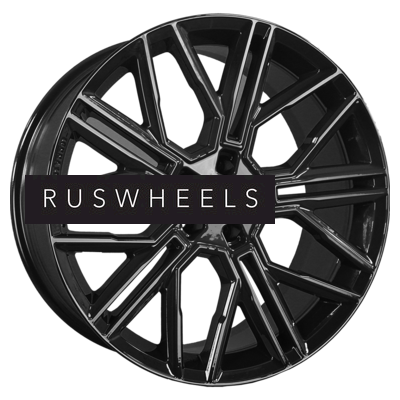 Диски Khomen Wheels 9,5x21/5x112 ET31 D66,6 KHW2101 (Q7/Touareg) Black Диски Khomen Wheels 9,5x21/5x112 ET31 D66,6 KHW2101 (Q7/Touareg) Black