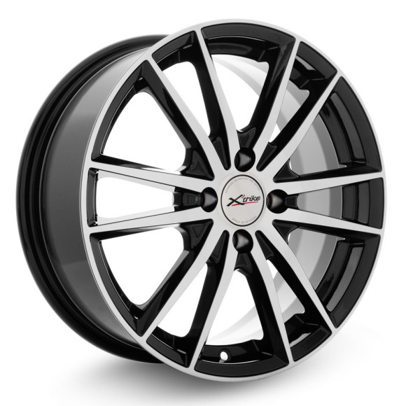 Диски Xtrike 6.5\R16 4*100 ET48 d54.1 BK/FP Диски Xtrike 6.5\R16 4*100 ET48 d54.1 BK/FP