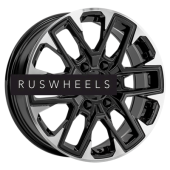 Диски Replay 7x18/6x139,7 ET53,5 D92,5 HND394 BKF (конус, C570) Диски Replay 7x18/6x139,7 ET53,5 D92,5 HND394 BKF (конус, C570)