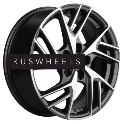 Диски Khomen Wheels 6,5x17/5x114,3 ET45 D54,1 KHW1722 (Coolray) Gray-FP Диски Khomen Wheels 6,5x17/5x114,3 ET45 D54,1 KHW1722 (Coolray) Gray-FP