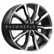 Диски КИК 7,5x18/5x114,3 ET35 D66,1 Портер (КС906) Алмаз черный