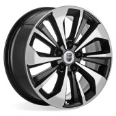 Диски КиК  Авиор (КС936)  7,0\R17 5*108 ET50  d63,35  Алмаз черный  [76648]  Fb max 640 kg