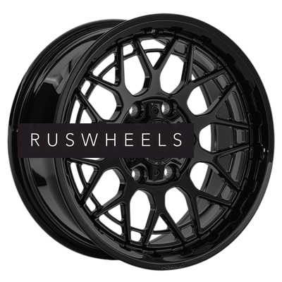 Диски LS Forged 8x17/6x139,7 ET20 D100,1 LS FG52 BK (конус, Колпак+лого)