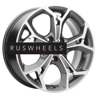Диски Khomen Wheels 7x17/5x108 ET50 D63,35 KHW1702 (Ford C-Max) Gray-FP Диски Khomen Wheels 7x17/5x108 ET50 D63,35 KHW1702 (Ford C-Max) Gray-FP