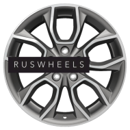 Диски Khomen Wheels 7x17/5x112 ET40 D57,1 KHW1713 (Kodiaq/Tiguan) Gray-FP