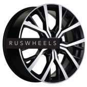 Диски Khomen Wheels 7x18/5x114,3 ET35 D66,1 KHW1806 (Koleos) Black-FP Диски Khomen Wheels 7x18/5x114,3 ET35 D66,1 KHW1806 (Koleos) Black-FP