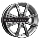 Диски КИК 5x14/4x100 ET45 D67,1 Флэш (КС698) Дарк платинум