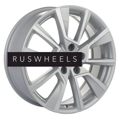 Диски Khomen Wheels 7x18/5x114,3 ET45 D60,1 KHW1802 (Changan/Geely/Lexus/Suzuki/Toyota) F-Silver-FP