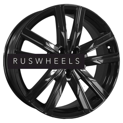 Диски Khomen Wheels 7,5x19/5x108 ET46 D63,4 KHW1905 (Geely Monjaro/Tugella) Black