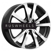 Диски iFree 7x17/5x112 ET45 D57,1 Бэнкс (КС645) Блэк Джек