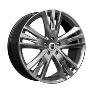 Диски КиК 8.5\R20 5*114.3 ET45 d67.1 Дарк платинум