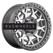 Диски LS FlowForming 9x17/6x139,7 ET25 D100,1 RC91 MGMF (конус, Колпак+лого)