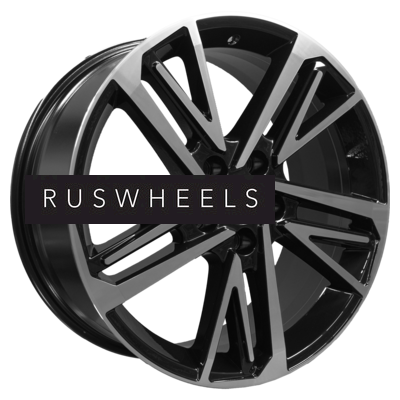 Диски Khomen Wheels 8x18/5x108 ET47 D60,1 KHW1815 (Chery Tiggo 8 Pro/Pro Max) Black-FP