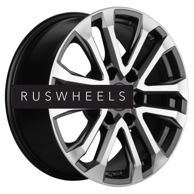 Диски Khomen Wheels 7,5x18/6x114,3 ET38 D67,1 KHW1805 (Mohave) Gray-FP