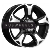 Грузовые диски K&K 7x16/5x139,7 ET35 D108,5 Атлант (КС757) Алмаз черный