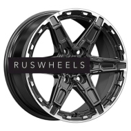 Диски КИК 8x18/6x139,7 ET30 D106,1 Дистрикт (КС1159) черный бриллиант Диски КИК 8x18/6x139,7 ET30 D106,1 Дистрикт (КС1159) черный бриллиант