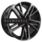 Диски Khomen Wheels 8x18/5x114,3 ET50 D60,1 KHW1815 (Camry NEW) Black-FP